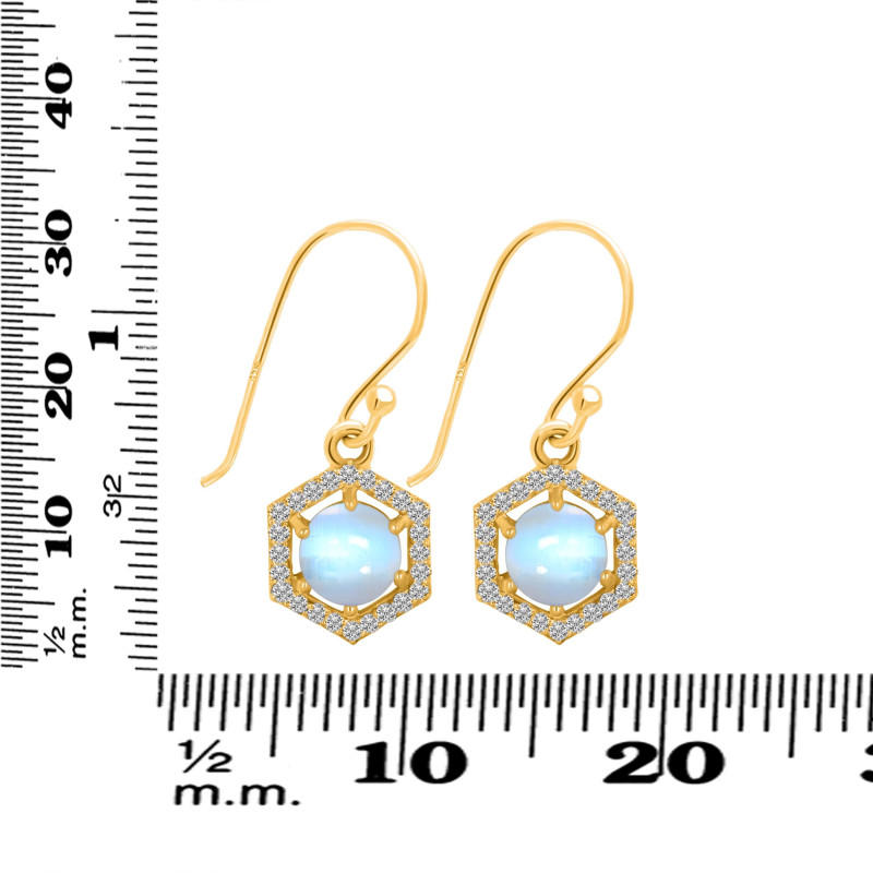 Moonstone Jewelry Set RBM-RDB-83-RDN-69-RDE-701.