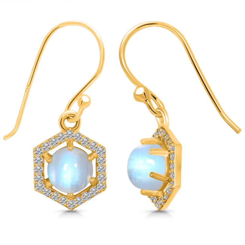 Moonstone Jewelry Set RBM-RDB-83-RDN-69-RDE-701.