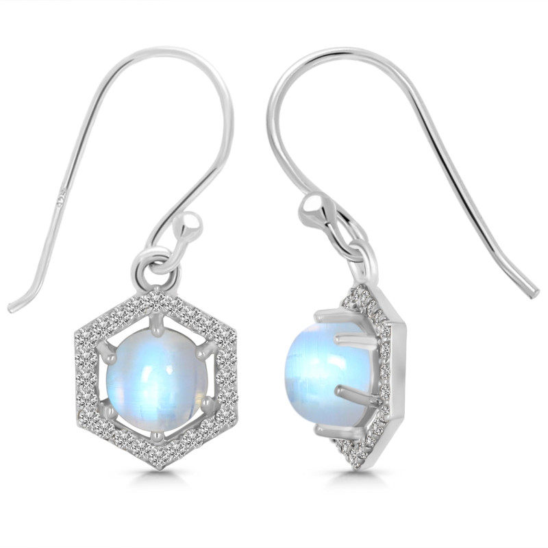 Moonstone Jewelry Set RBM-RDB-83-RDN-69-RDE-701.