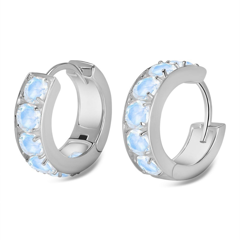 Moonstone Hoop Earring RBM-RDE-973.