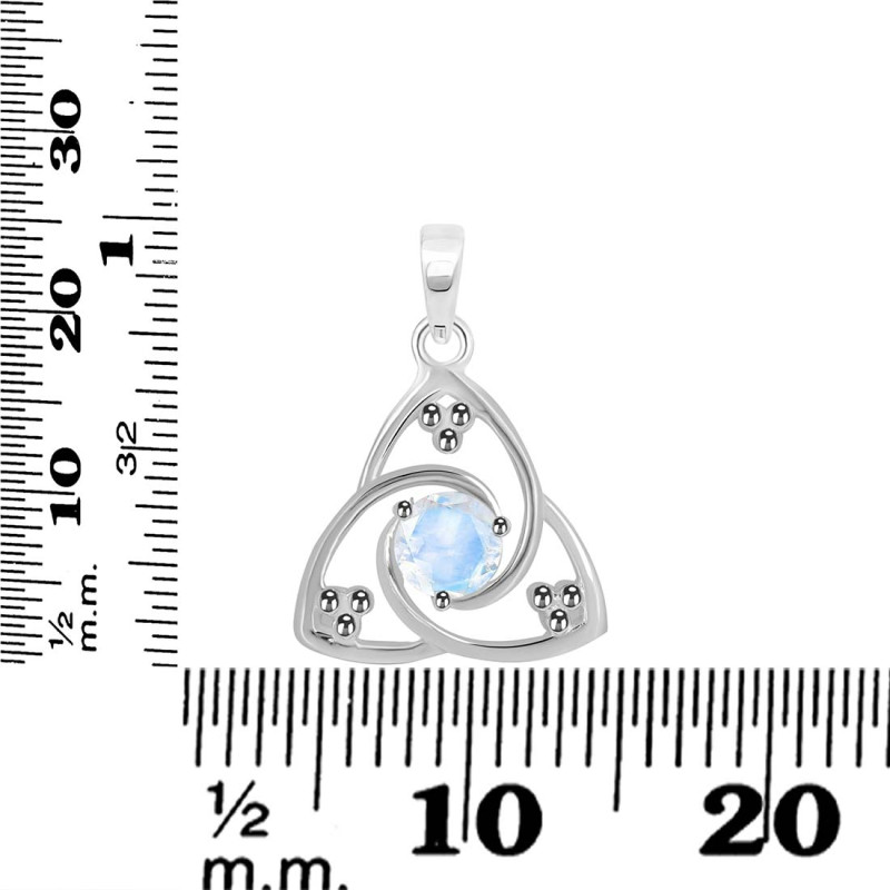 Moonstone Triangle Pendant RBM-RDEP-878.