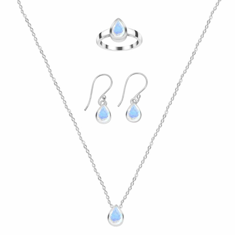  Moonstone Jewelry Set