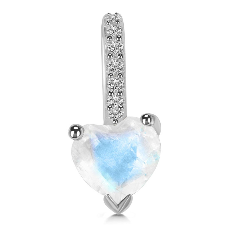 Moonstone & White Topaz Pendant RBM-RDP-540.