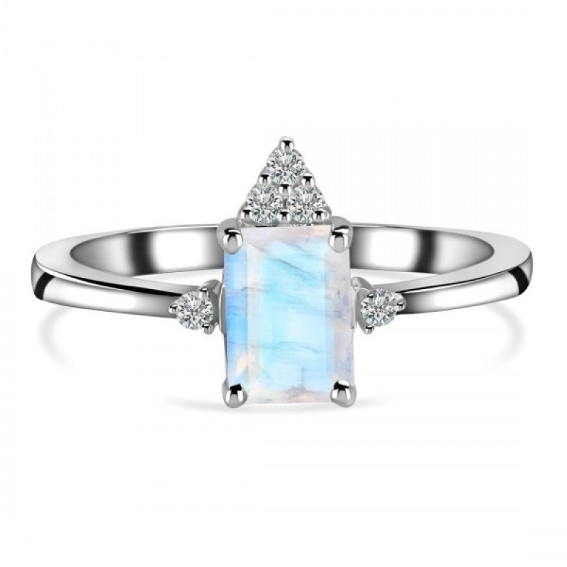 Moonstone & White Topaz Ring RBM-RDR-2194.