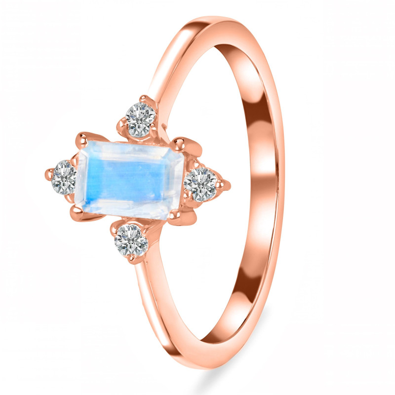 Moonstone & White Topaz Ring RBM-RR-275.