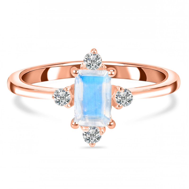 Moonstone & White Topaz Ring RBM-RR-275.