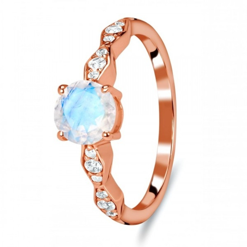 Moonstone & White Topaz Ring RBM-RDR-2288.