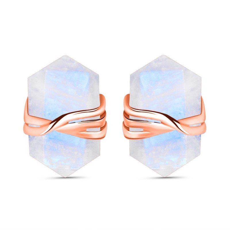 Moonstone Pencil Stud Earring RBM-RE-67.