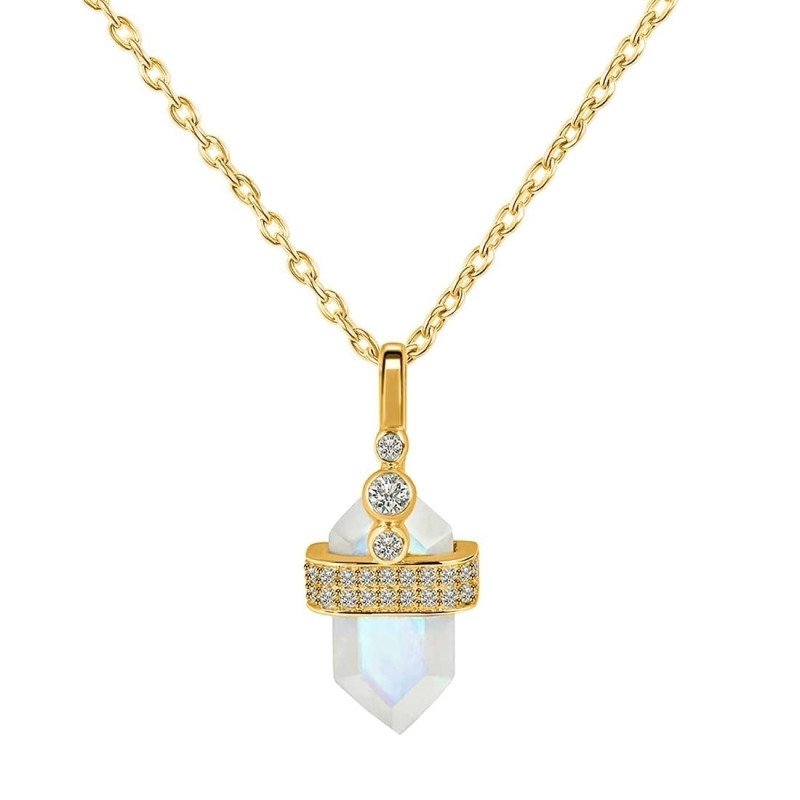 Moonstone Jewelry Set RBM-RN-91-RDE-1197.