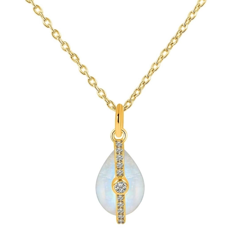 Moonstone Jewelry Set RBM-RN-93-RDE-1198.