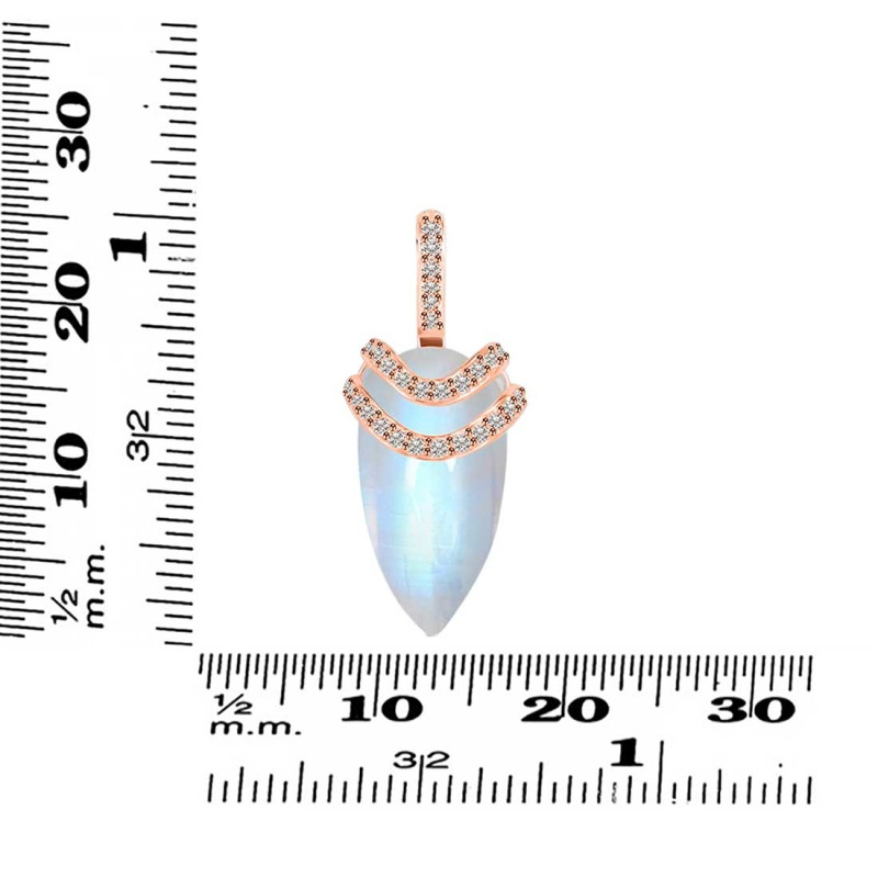 Moonstone Jewelry Set RBM-RN-95-RDE-1229.