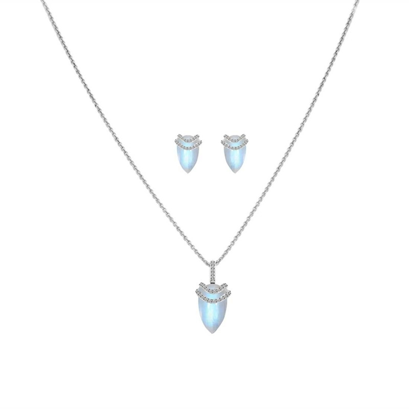 Moonstone Jewelry Set RBM-RN-94-RDE-1229.
