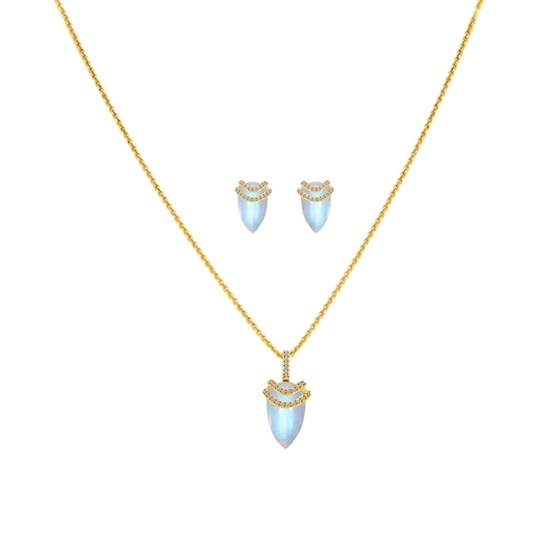 Moonstone Jewelry Set RBM-RN-94-RDE-1229.