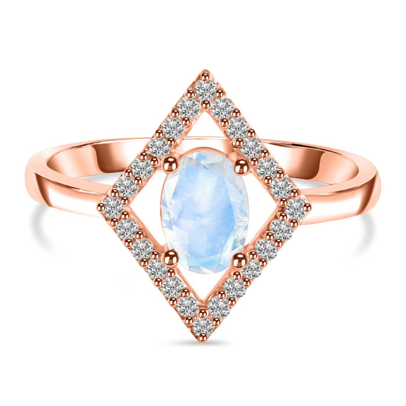 Moonstone & White Topaz Ring RBM-RR-134.