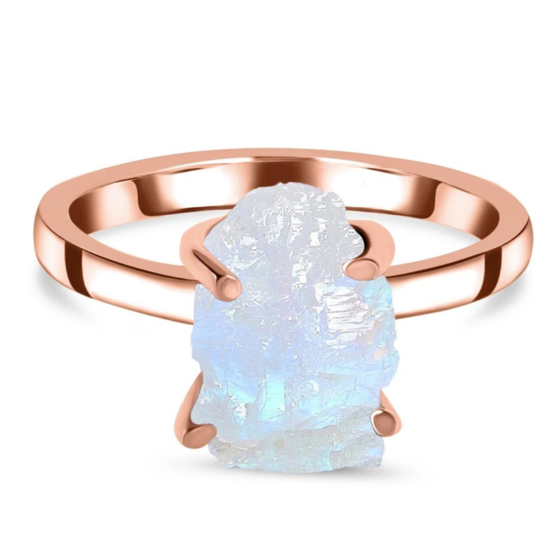 Moonstone Raw Crystal Ring RBM-RR-200.