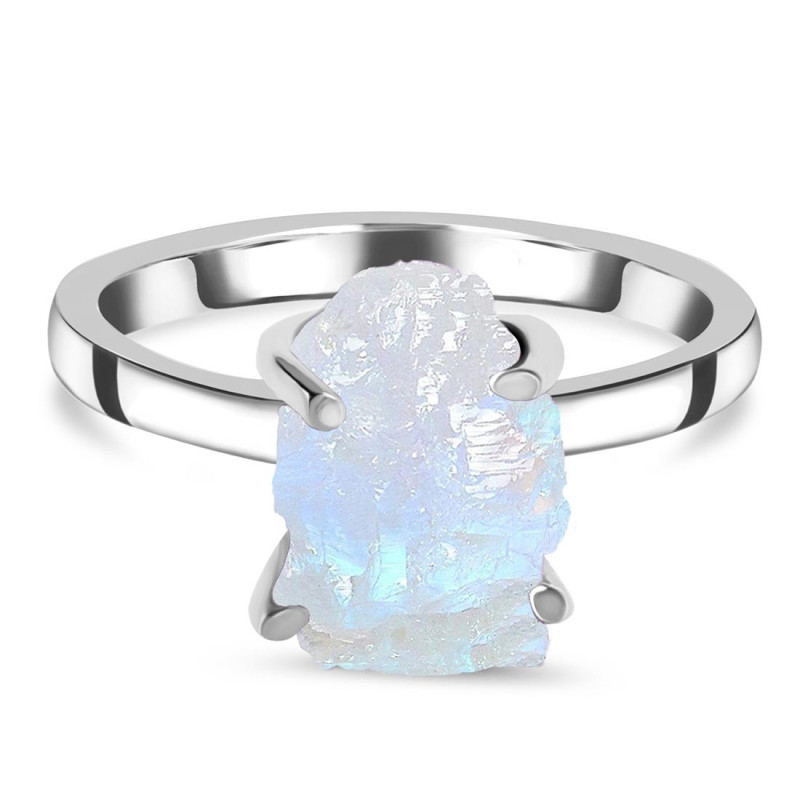 Moonstone Raw Crystal Ring RBM-RR-200.