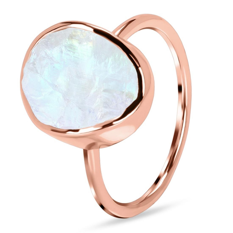 Moonstone Raw Crystal Ring RBM-RR-345.