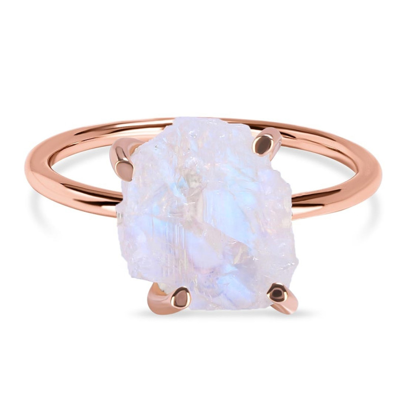 Moonstone Raw Crystal Ring RBM-RR-350.