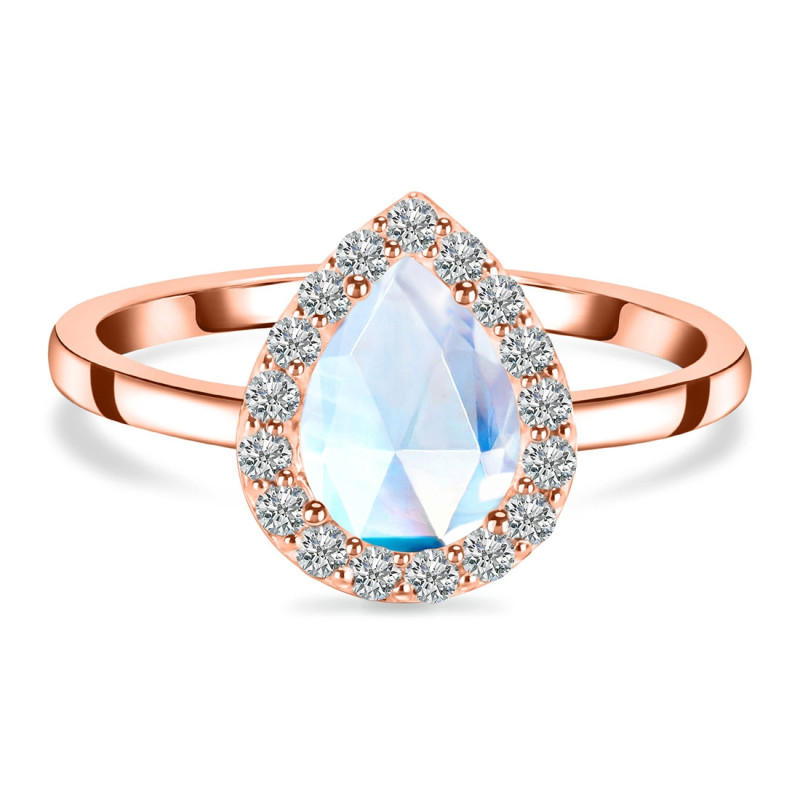 Moonstone & White Topaz Ring RBM-RR-401.