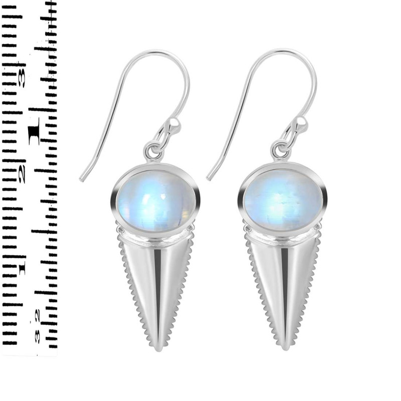 Moonstone Shell Earring RBM-RUE-8.