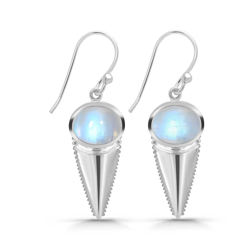 Moonstone Shell Earring RBM-RUE-8.