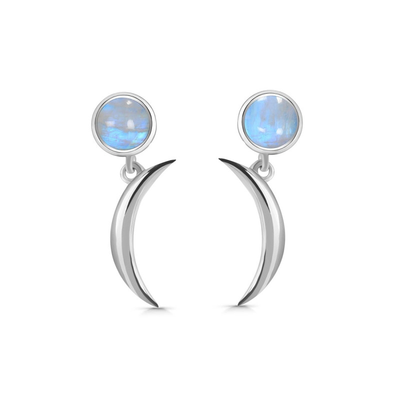 Moonstone Stud Earring RBM-RE-3.