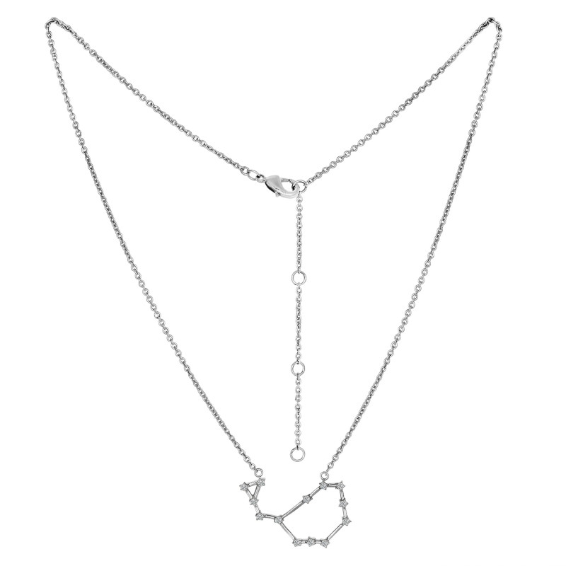 Sagittarius Zodiac Star Constellation with Cubic Zirconia Necklace