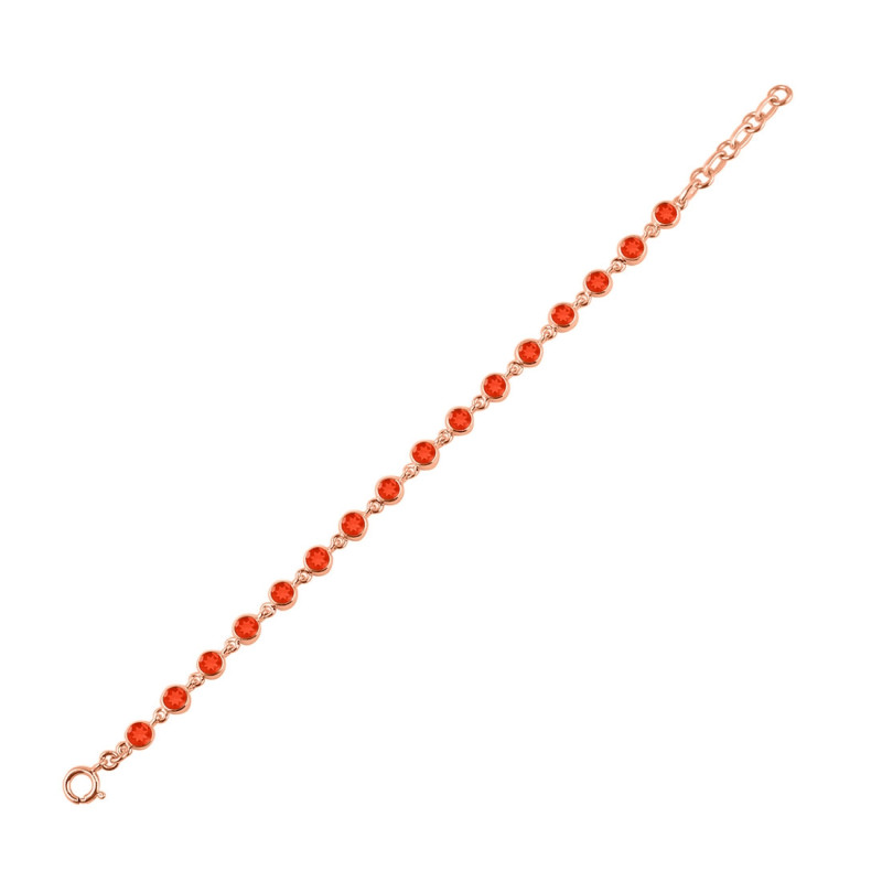 Red Onyx Bracelet ROX-RDB-118-CUT.