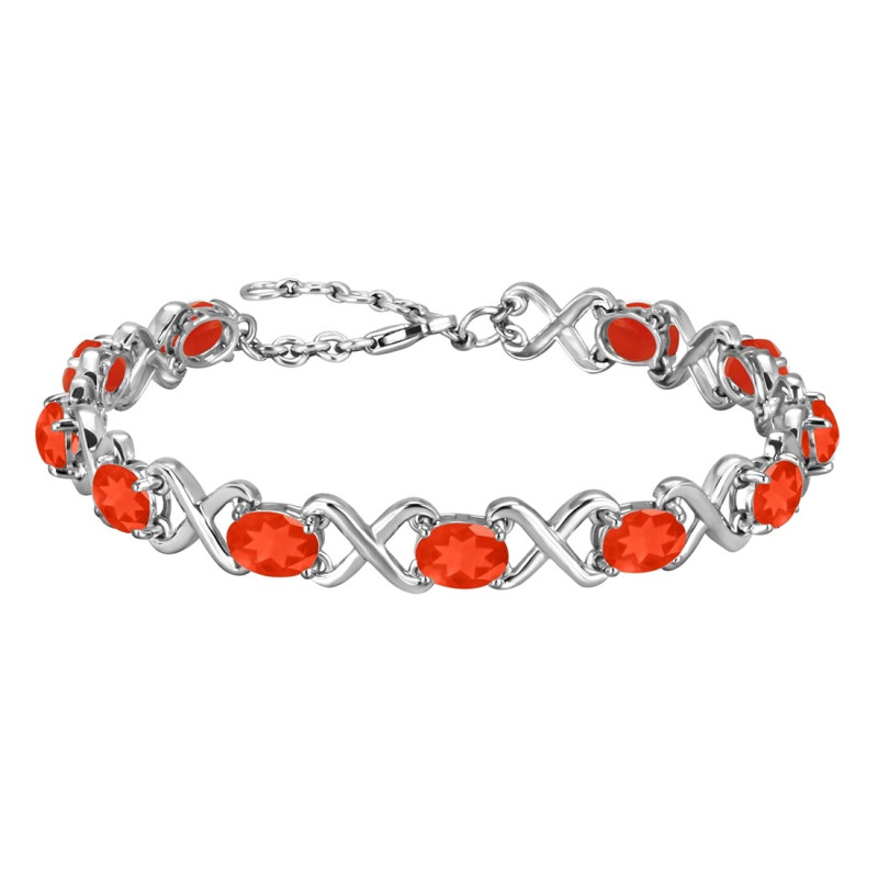 Red Onyx Bracelet ROX-RDB-1-A.