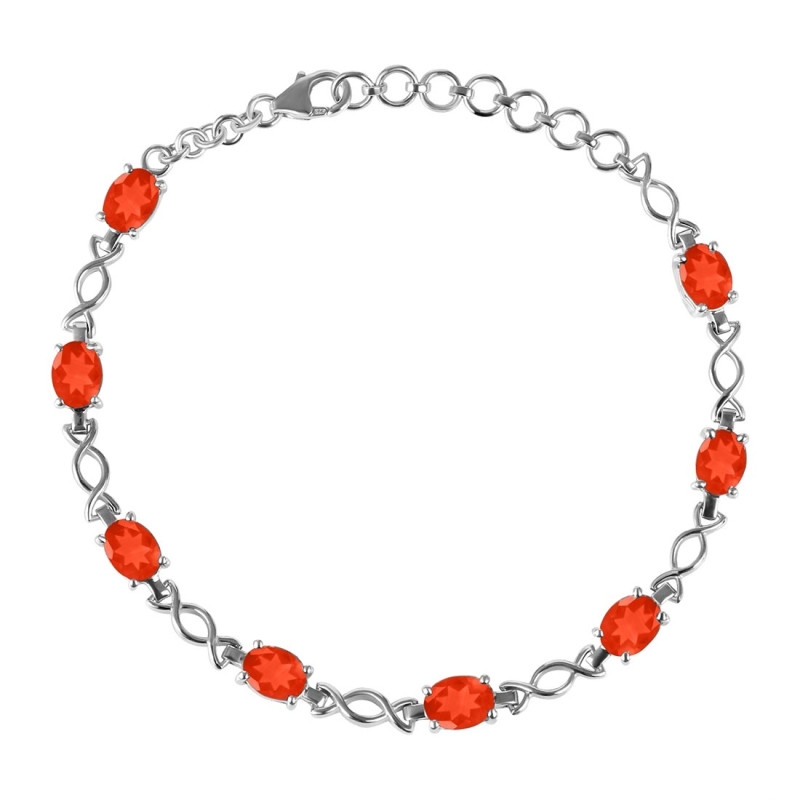 Red Onyx Bracelet ROX-RDB-3-A.