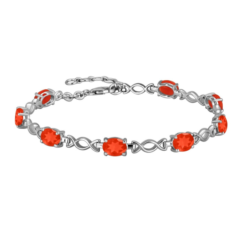 Red Onyx Bracelet ROX-RDB-3-A.