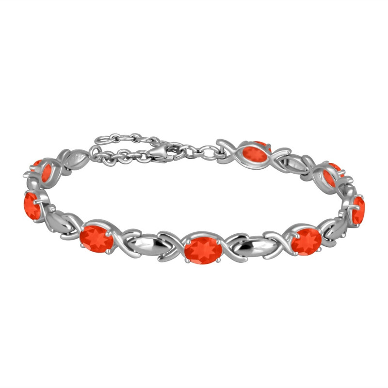 Red Onyx Bracelet ROX-RDB-4-A.
