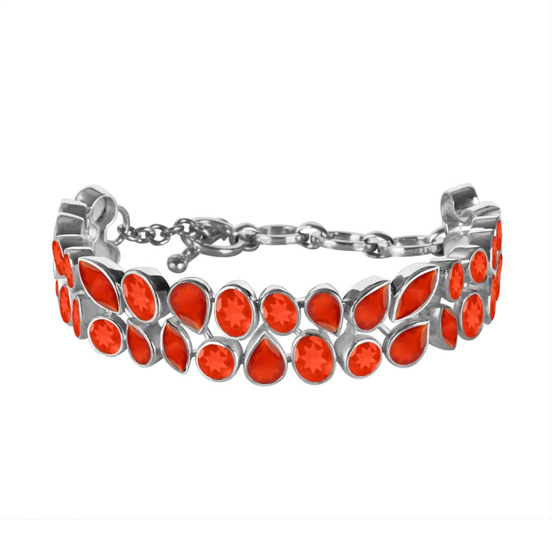 Red Onyx Bracelet ROX-RDB-91-CUT.