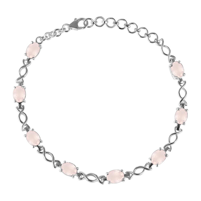Rose Quartz Bracelet RSQ-RDB-3-A.