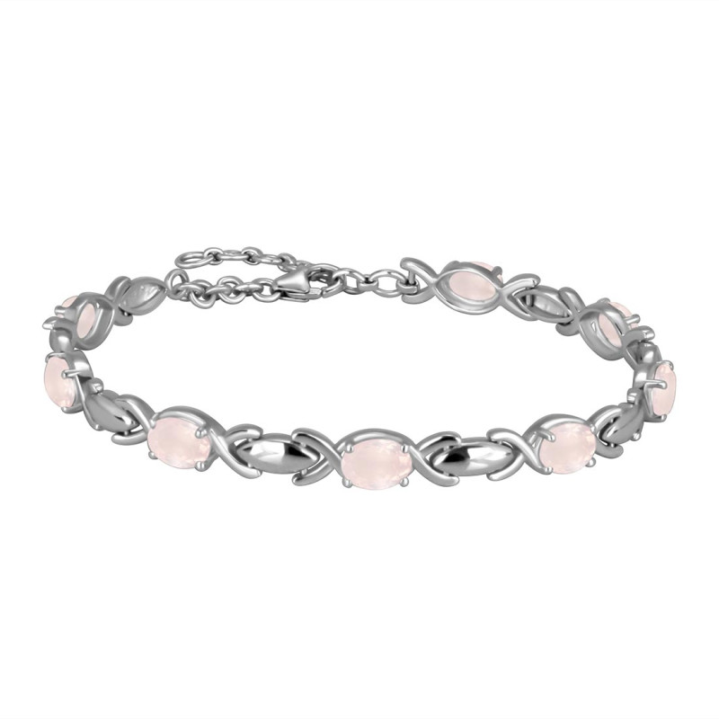 Rose Quartz Bracelet RSQ-RDB-4-A.