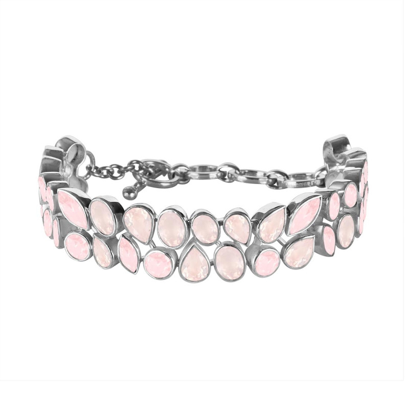 Rose Quartz Bracelet RSQ-RDB-91-CUT.