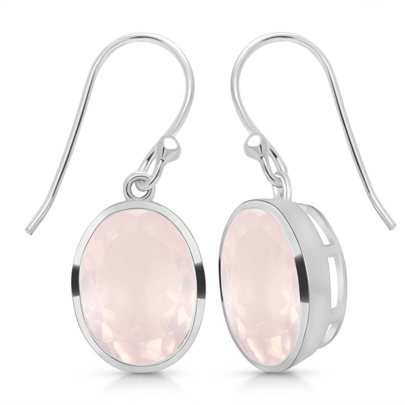 Rose Quartz Earring