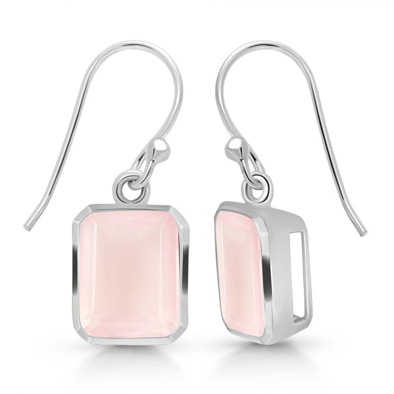 Rose Quartz Earring