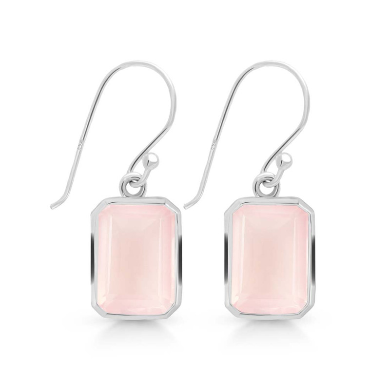 Rose Quartz Earring RSQ-RDE-1251.