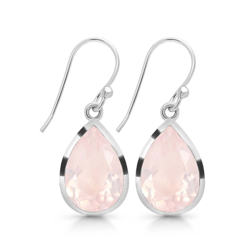 Rose Quartz Earring RSQ-RDE-1252.