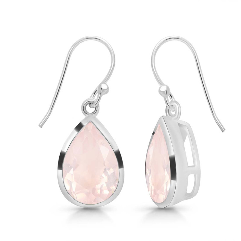Rose Quartz Earring
