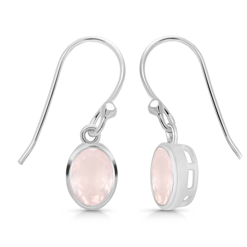 Rose Quartz Earring