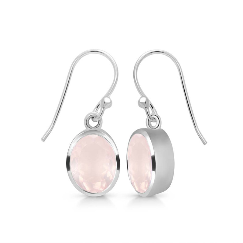 Rose Quartz Earring