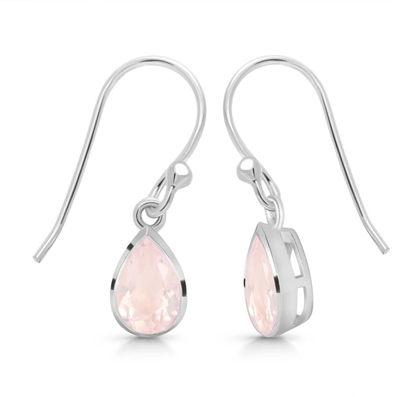 Rose Quartz Earring