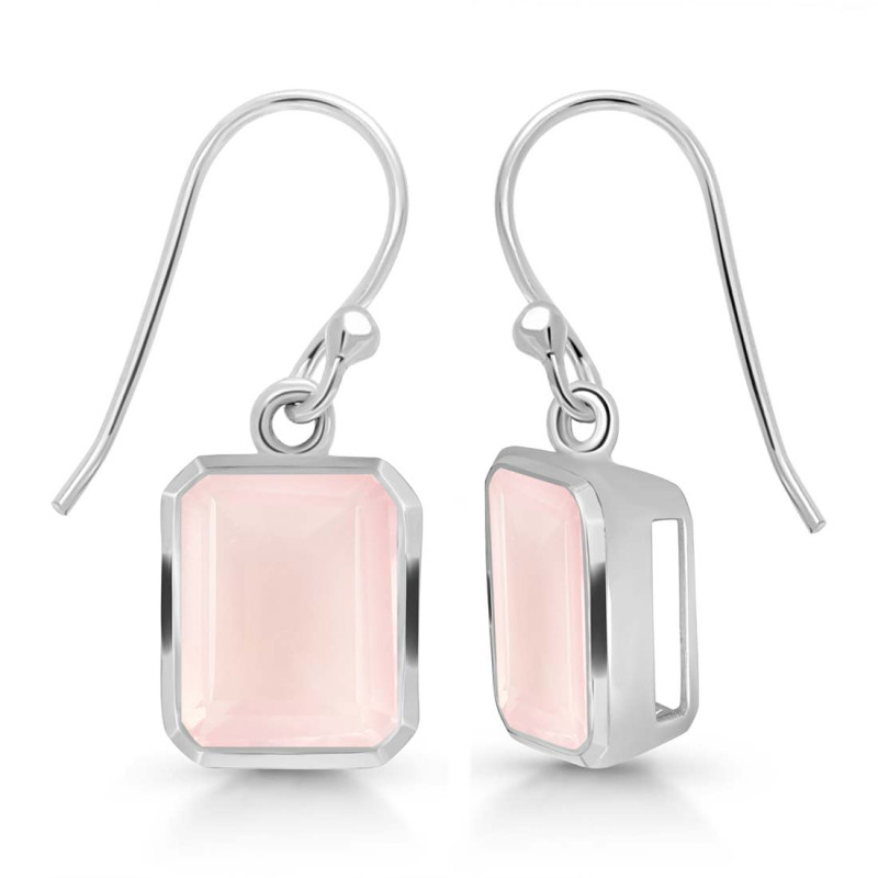 Rose Quartz Earring