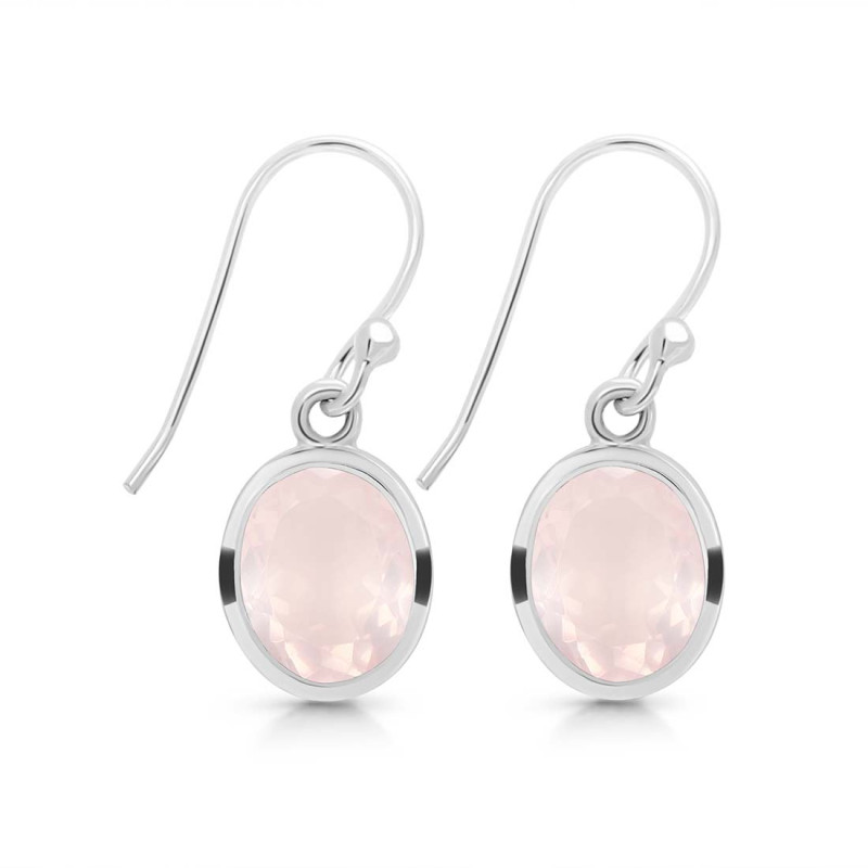 Rose Quartz Earring RSQ-RDE-708.