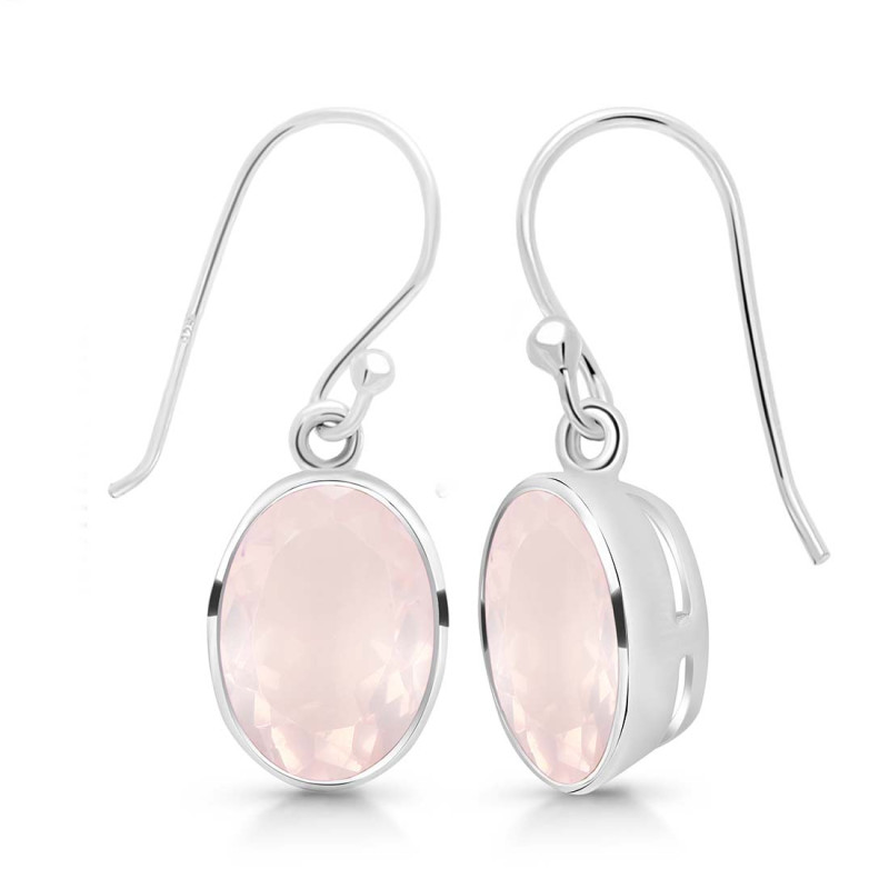 Rose Quartz Earring