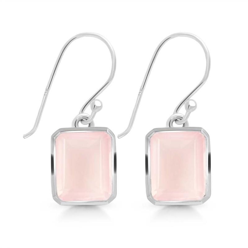 Rose Quartz Earring RSQ-RDE-711.