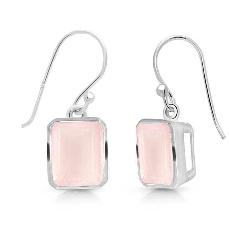 Rose Quartz Earring