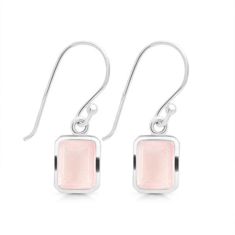 Rose Quartz Earring RSQ-RDE-712.